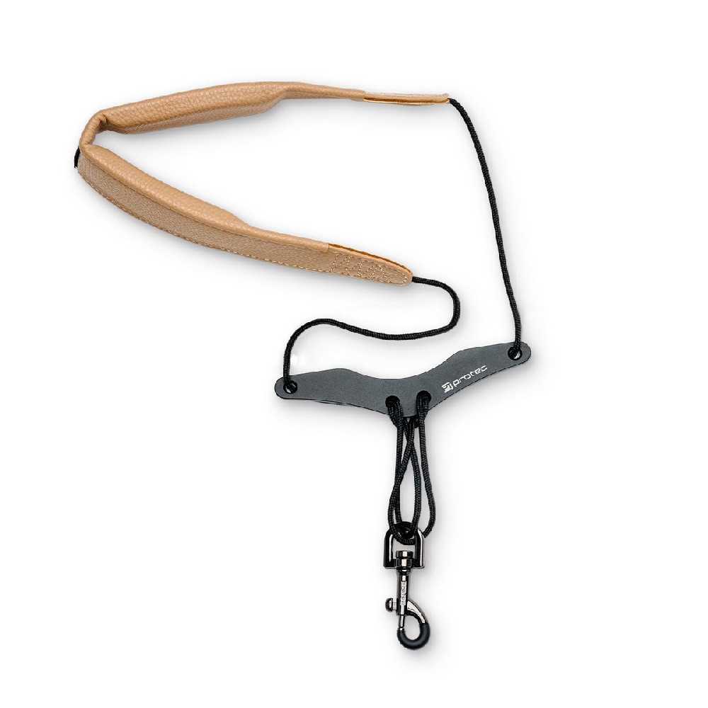 萨克斯人造革脖带 22寸 棕色